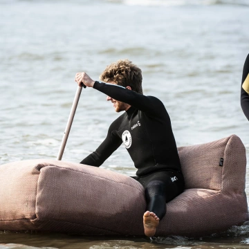 DOTTY Poef Long Chair Pioen Floatable