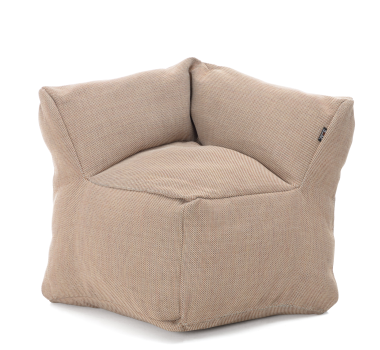 DOTTY Poef Club Corner Extra Large Gold