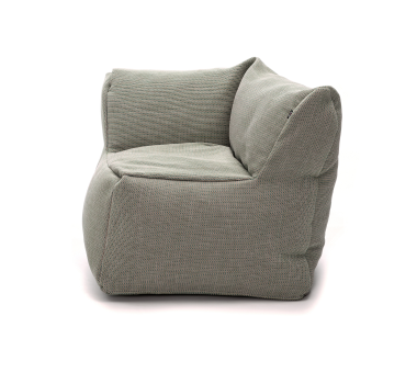 DOTTY Poef Club Corner Extra Large Moss Green