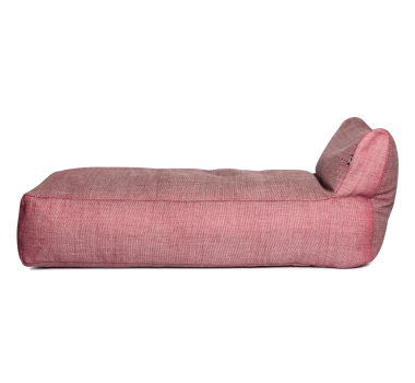 DOTTY Poef Long Chair Raspberry