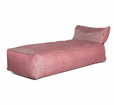 DOTTY Poef Long Chair Raspberry