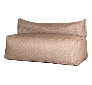 DOTTY Poef Love Seat Gold