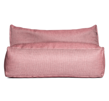 DOTTY Poef Love Seat Raspberry