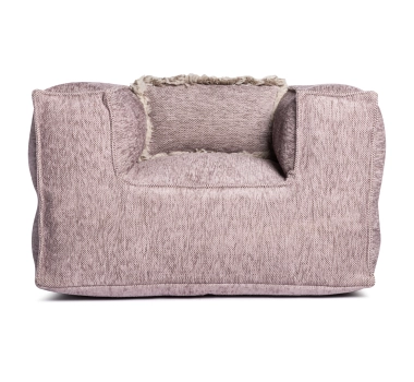 SILKY Club Seat Poef Lila