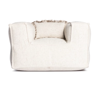 SILKY Club Seat Poef Beige