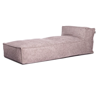 SILKY Long Chair Poef Lila