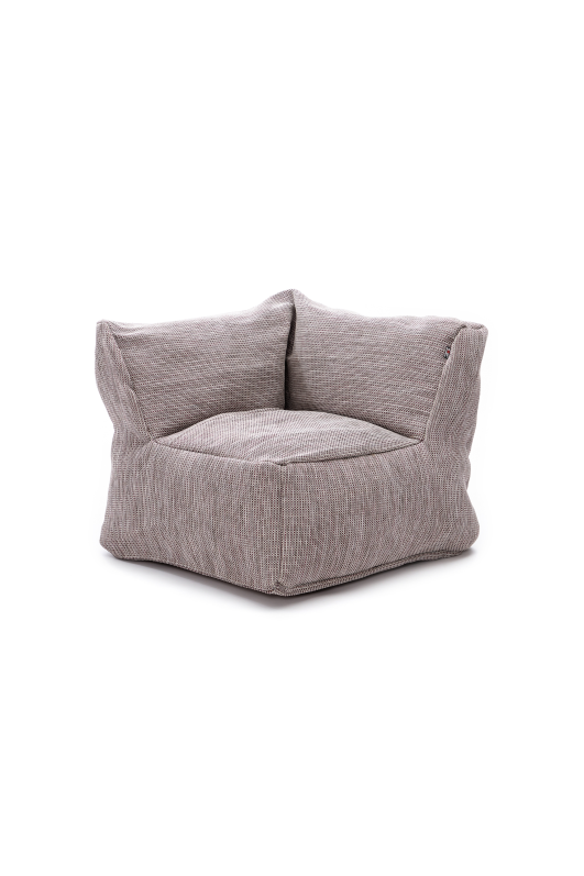 Roolf DOTTY Poef Club Corner Medium Plum