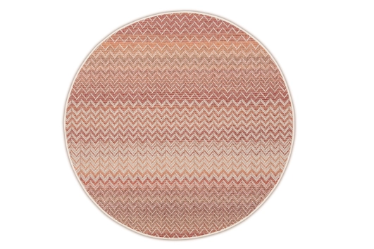 Ziggy Rood/Beige Rond