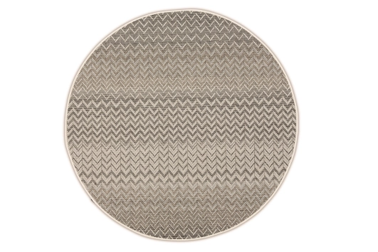 Ziggy Antraciet/Beige Rond 