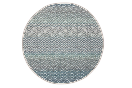 Ziggy Blauw Rond 