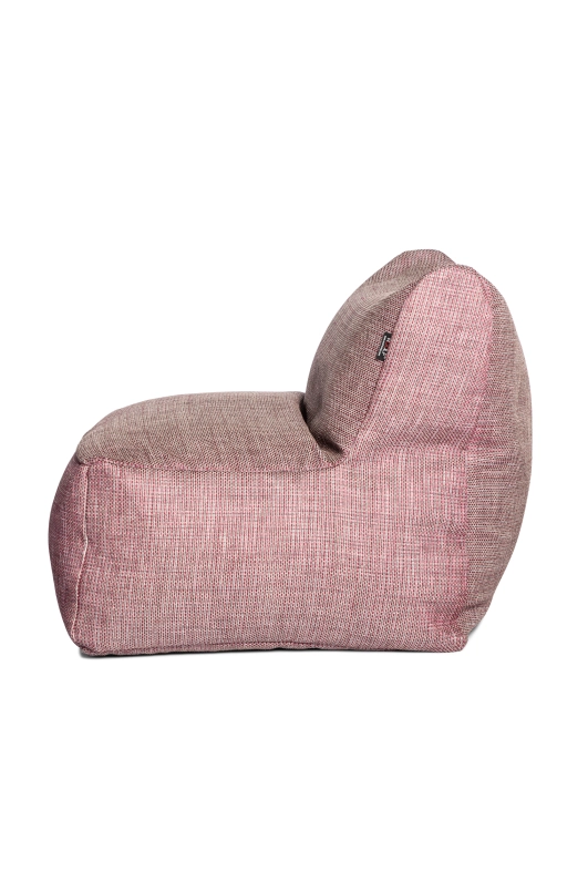 DOTTY Poef Medium Raspberry