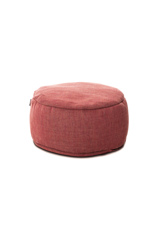 DOTTY Ronde Poef Ø 70 cm Oxblood Red