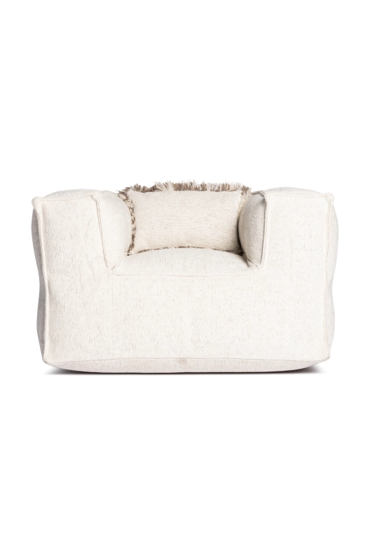 SILKY Club Seat Poef Beige