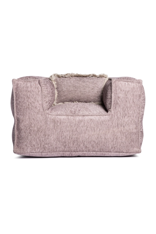 SILKY Club Seat Poef Lila