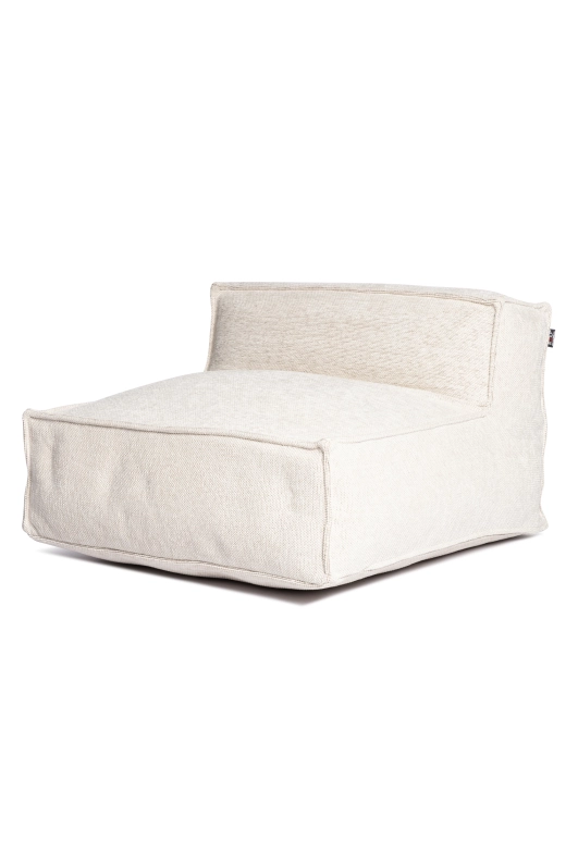 Roolf Silky Single Seat Pouf Beige