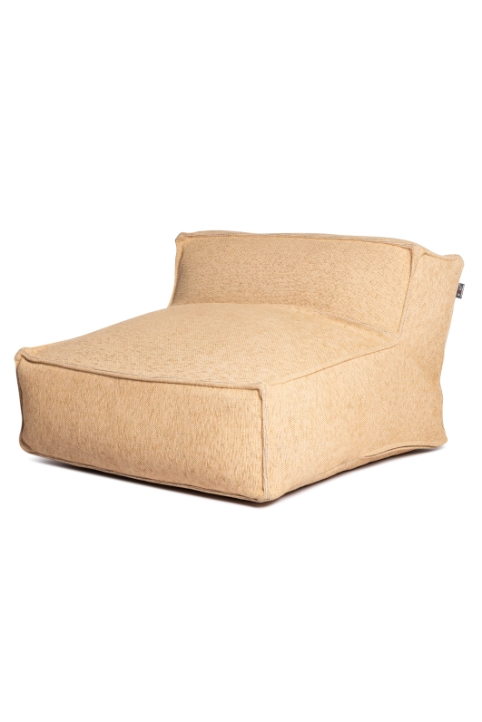 Silky Single Seat Poef Gold