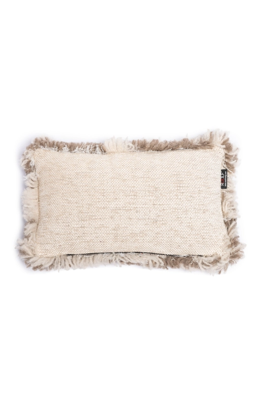 Silky Cushion Beige 30 x 50 cm