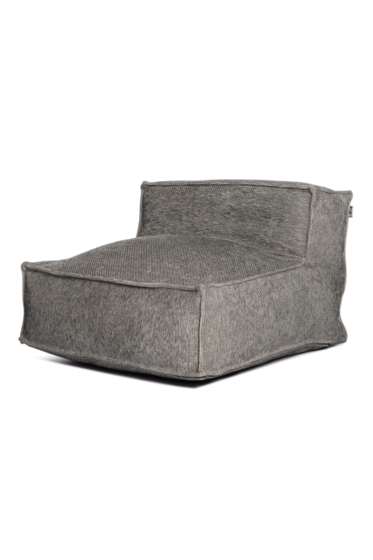 Silky Single Seat Poef Grijs