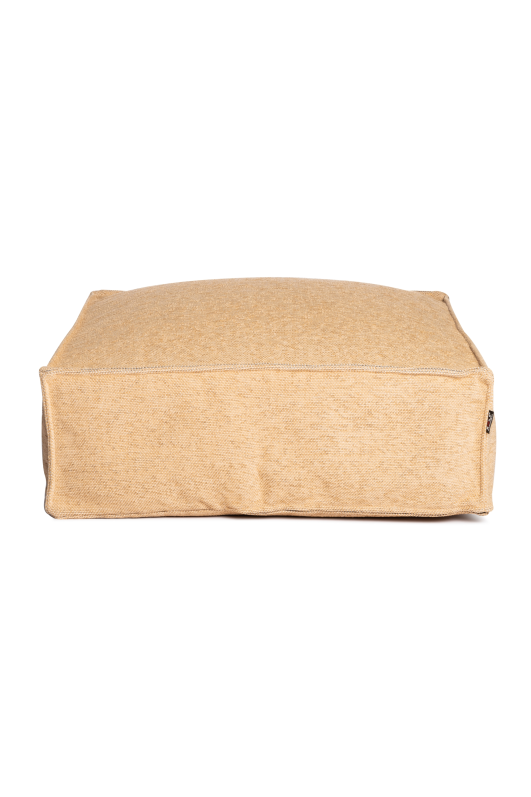 Roolf Silky Square Pouf Gold