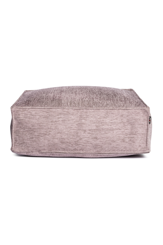 Roolf Silky Square Pouf Lilac
