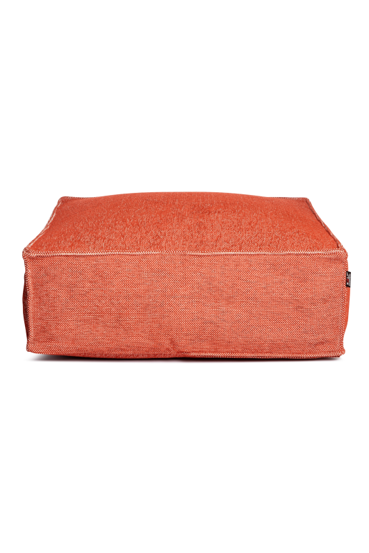 Roolf SILKY Square Pouf Terracotta