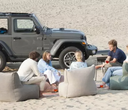 Roolf Outdoor Living op het strand